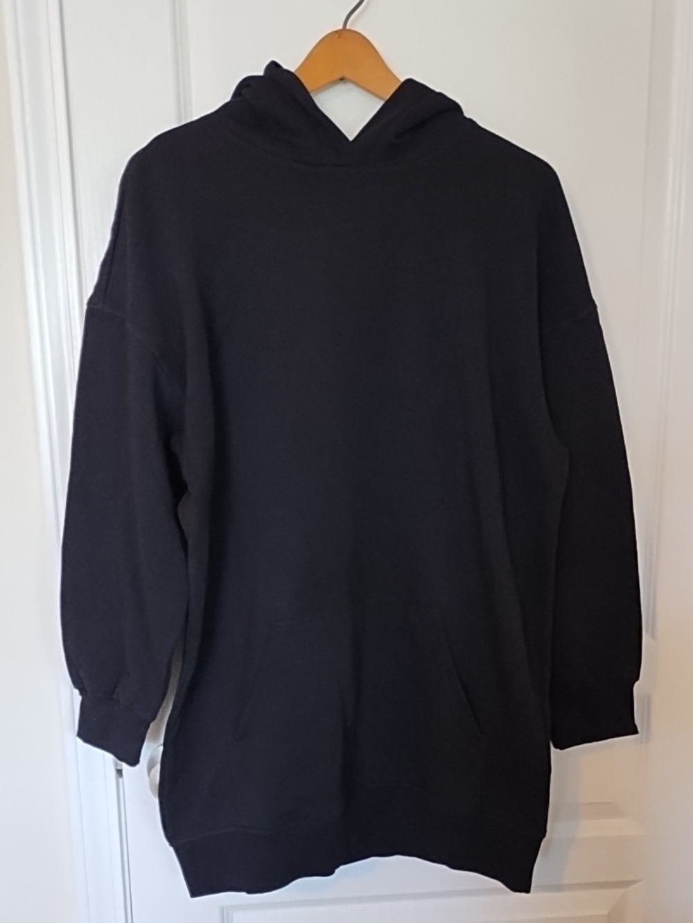 NWT H&M Divided Basic Hoodie Sweatshirt  Black Mens Size 2X Streetwear Loose Fit